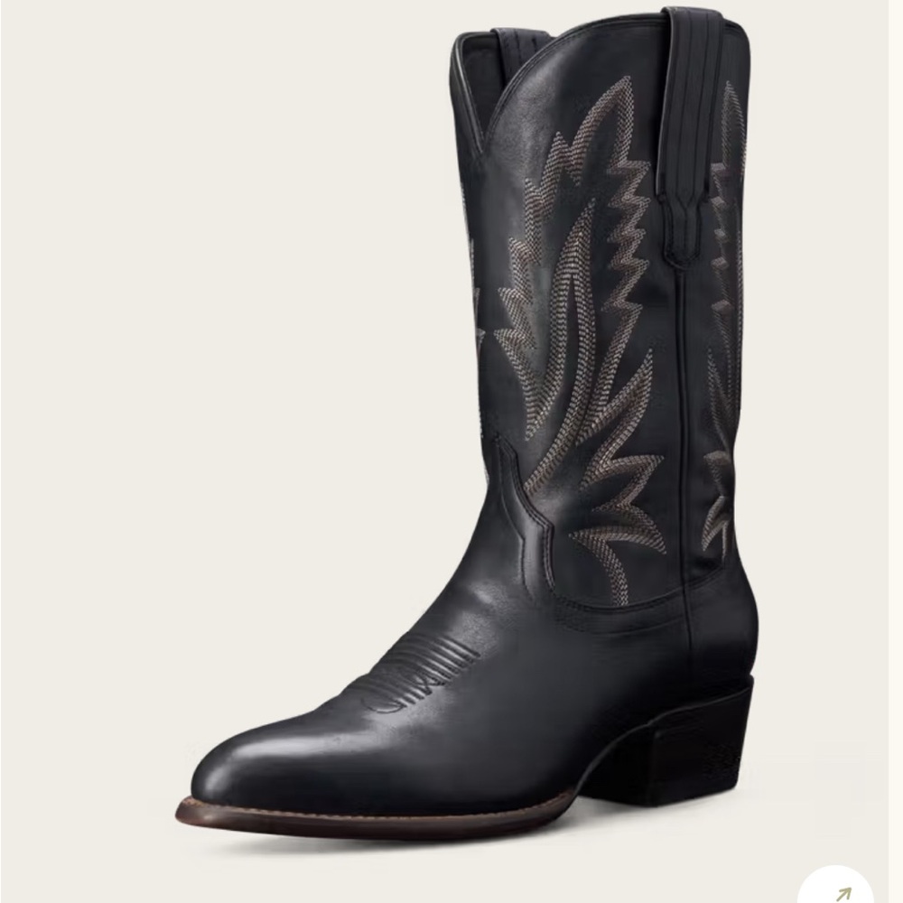 Tecovas The Jamie Black 8.5 - Worn 1x - brand new